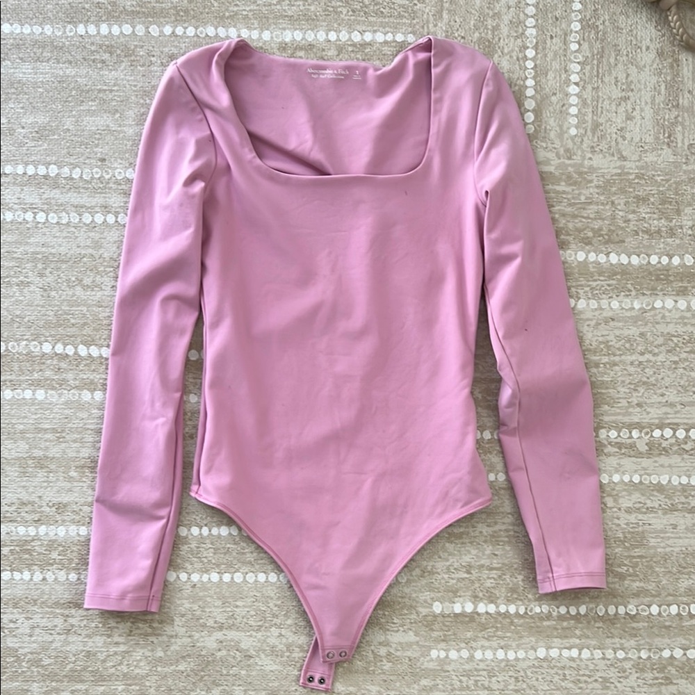Pink Long Sleeve Bodysuit